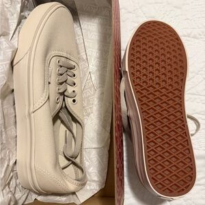 Authentic Beige Vans
